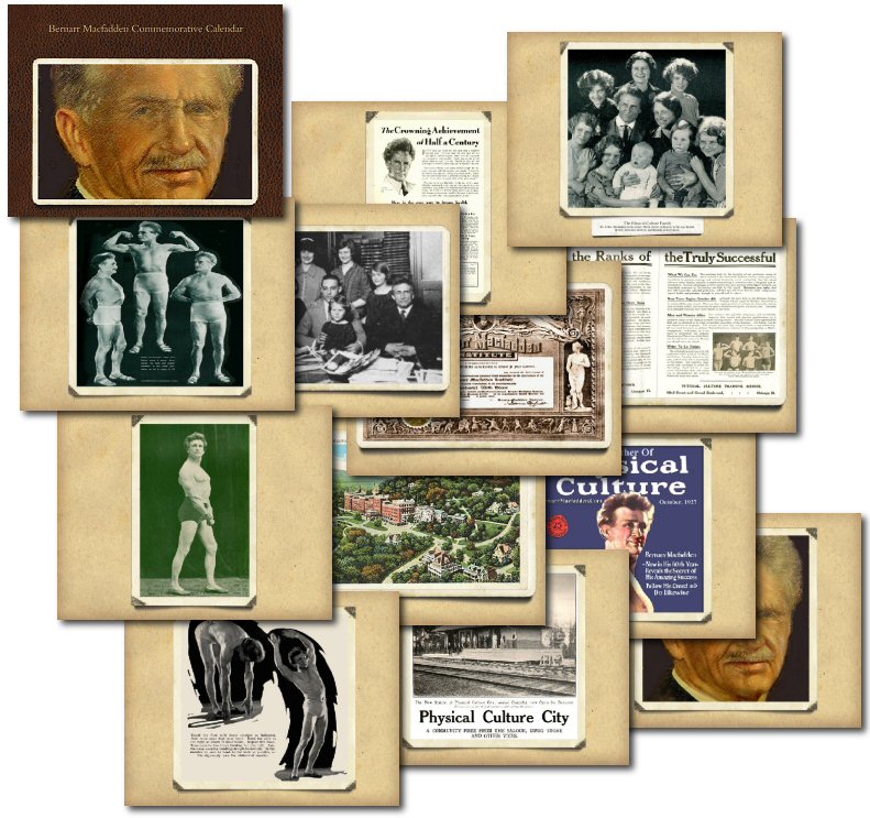 Bernarr Macfadden Commemorative Wall Calendar